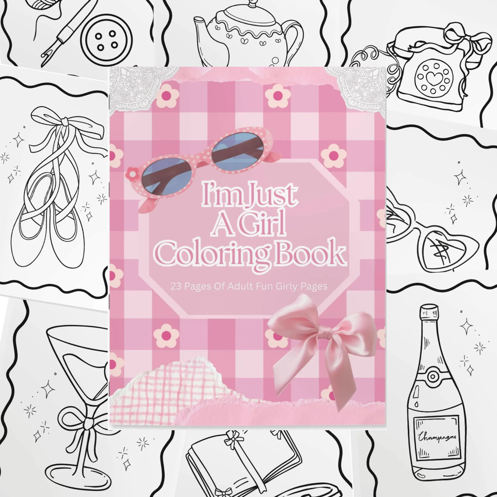 Just A Girl Coloring Book