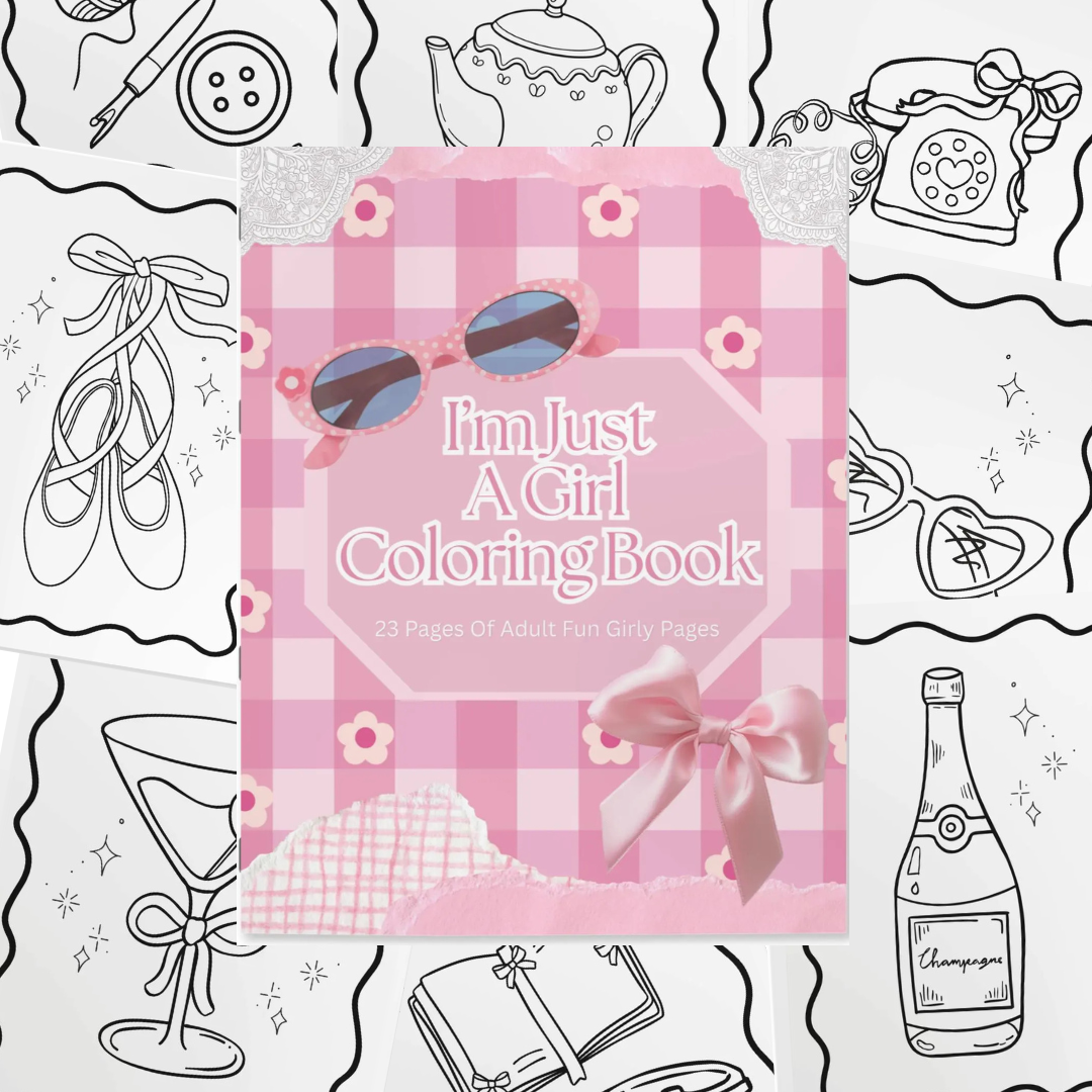 Just A Girl Coloring Book