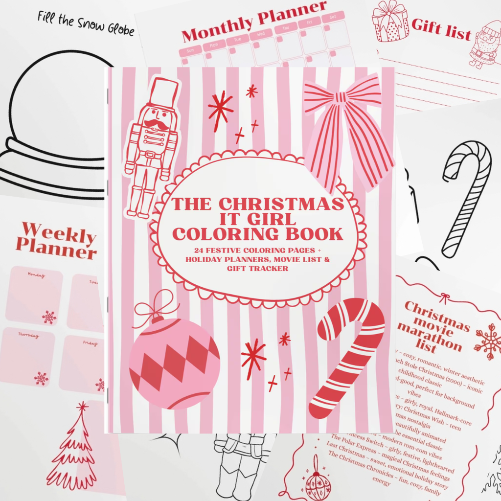 The Christmas It Girl Coloring Book