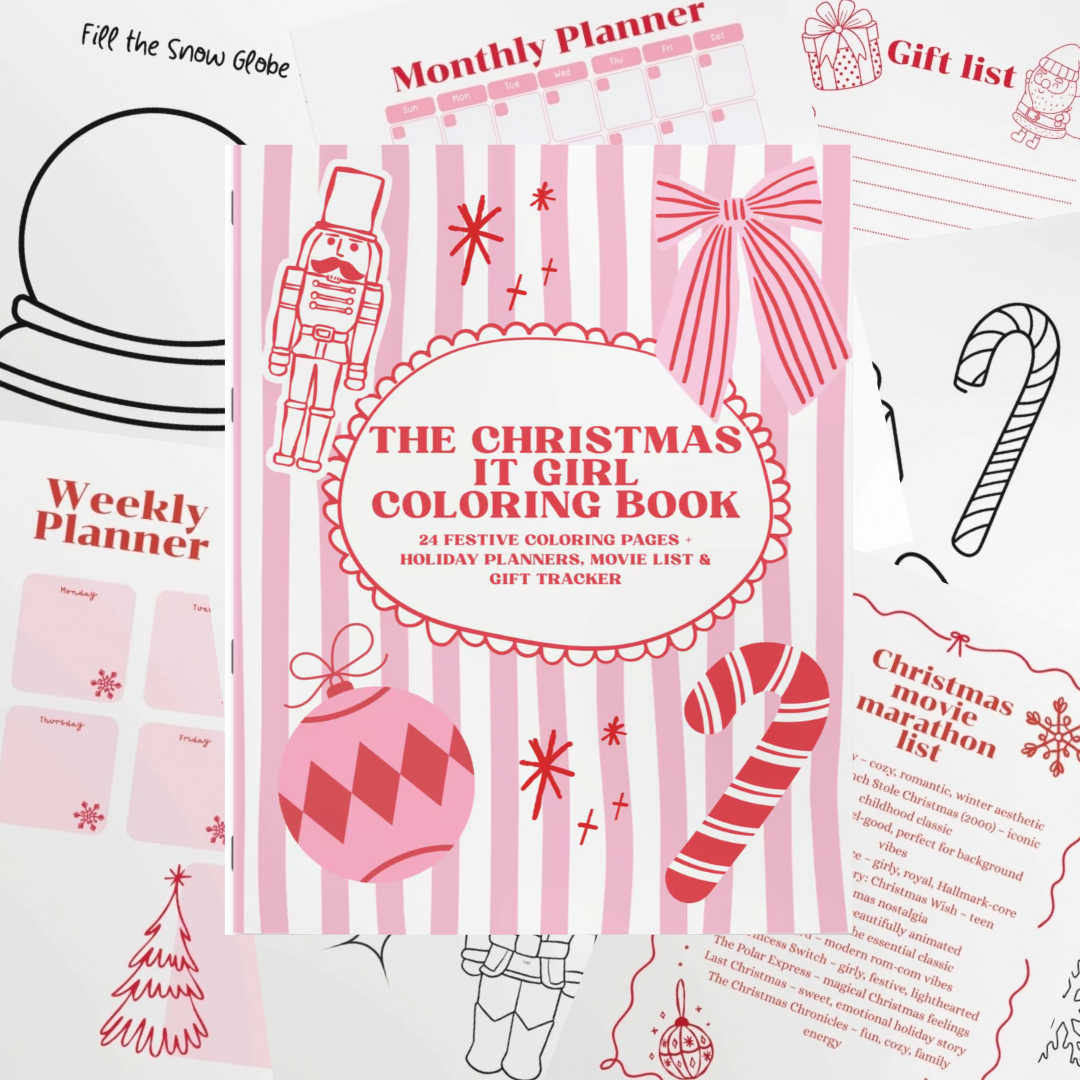 The Christmas It Girl Coloring Book