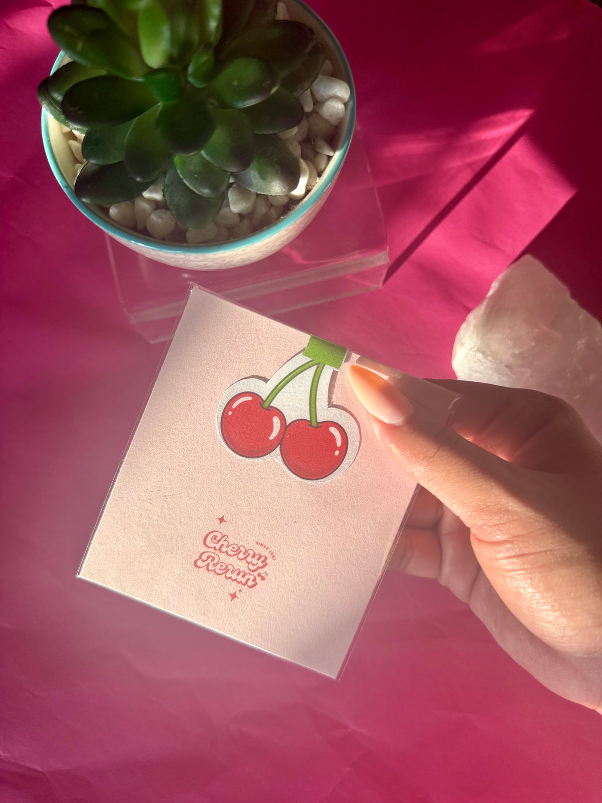 Magnetic Cherry Bookmark