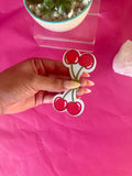 Magnetic Cherry Bookmark