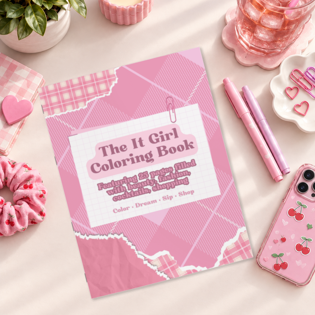 The It Girl Coloring Book