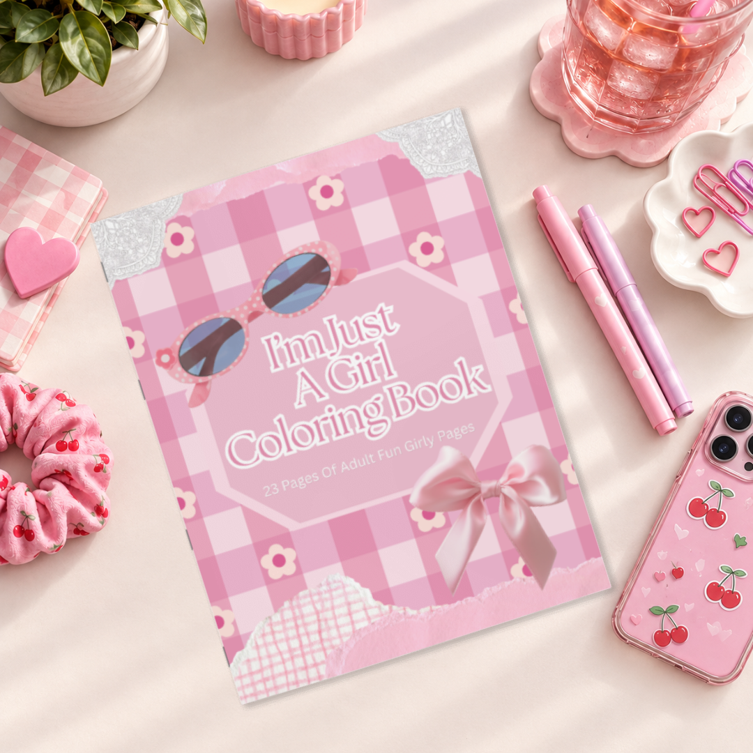 Just A Girl Coloring Book