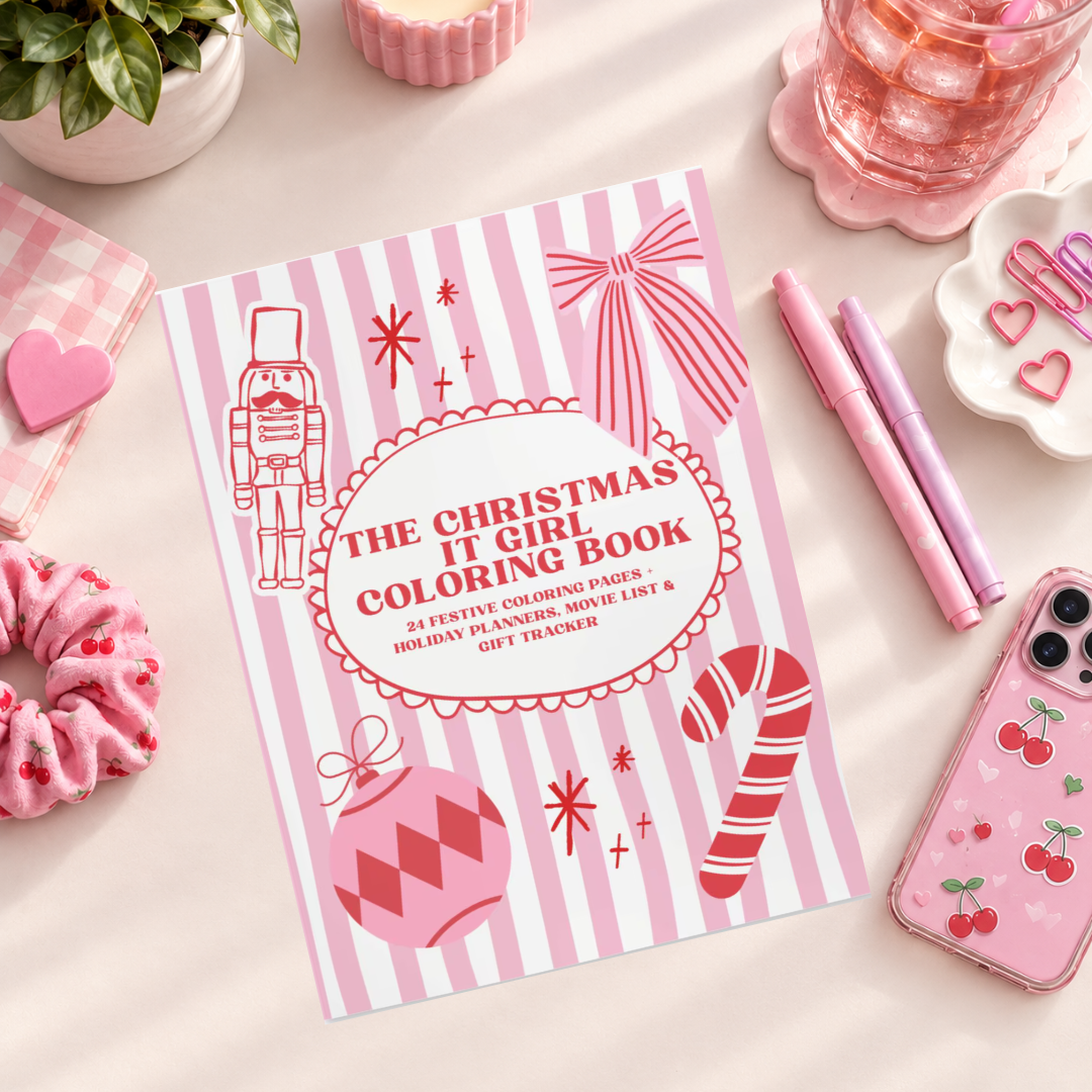 The Christmas It Girl Coloring Book